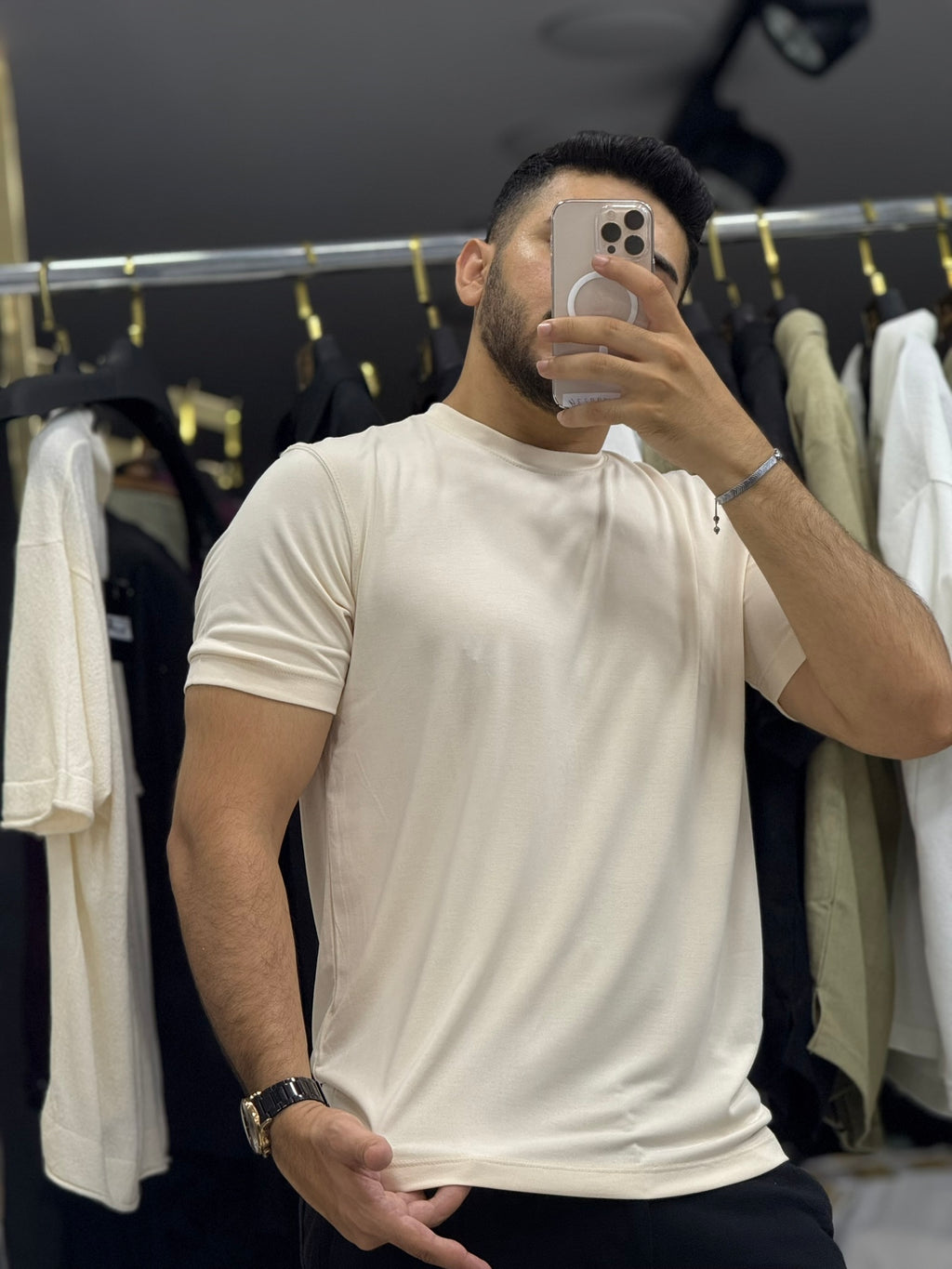 Şıklığın ve Konforun Adı: Bej  T-Shirt