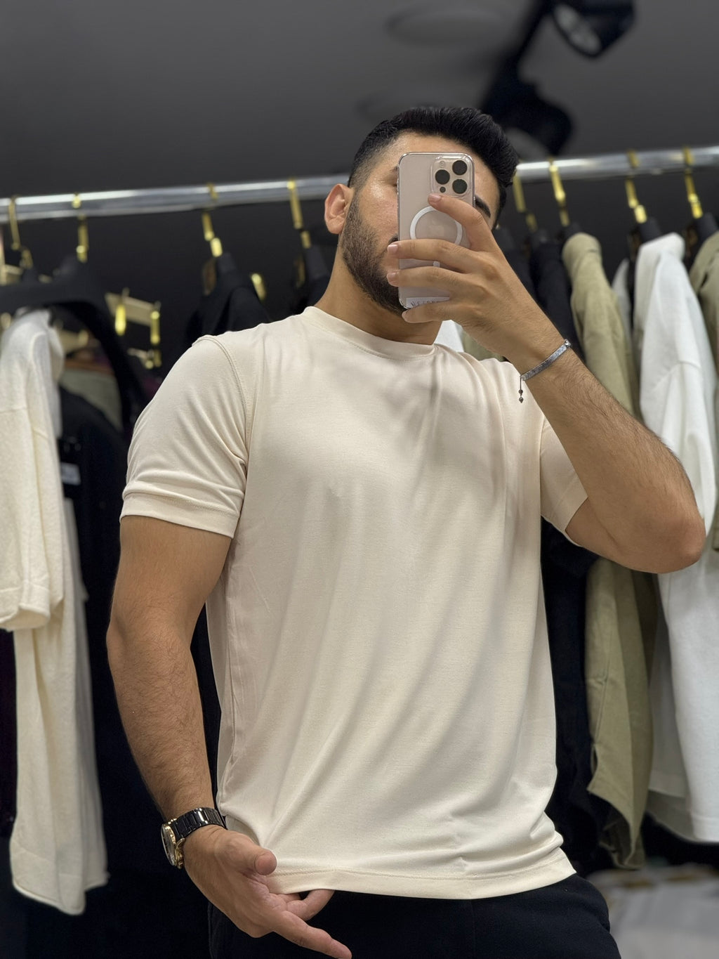 Şıklığın ve Konforun Adı: Bej  T-Shirt